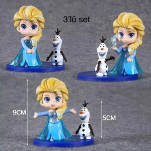 Frozen 3’lü Set