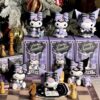 Toptan Sanrio Kuromi 6 Adet Figür Set Kutulu 6lı Kuromi Figür